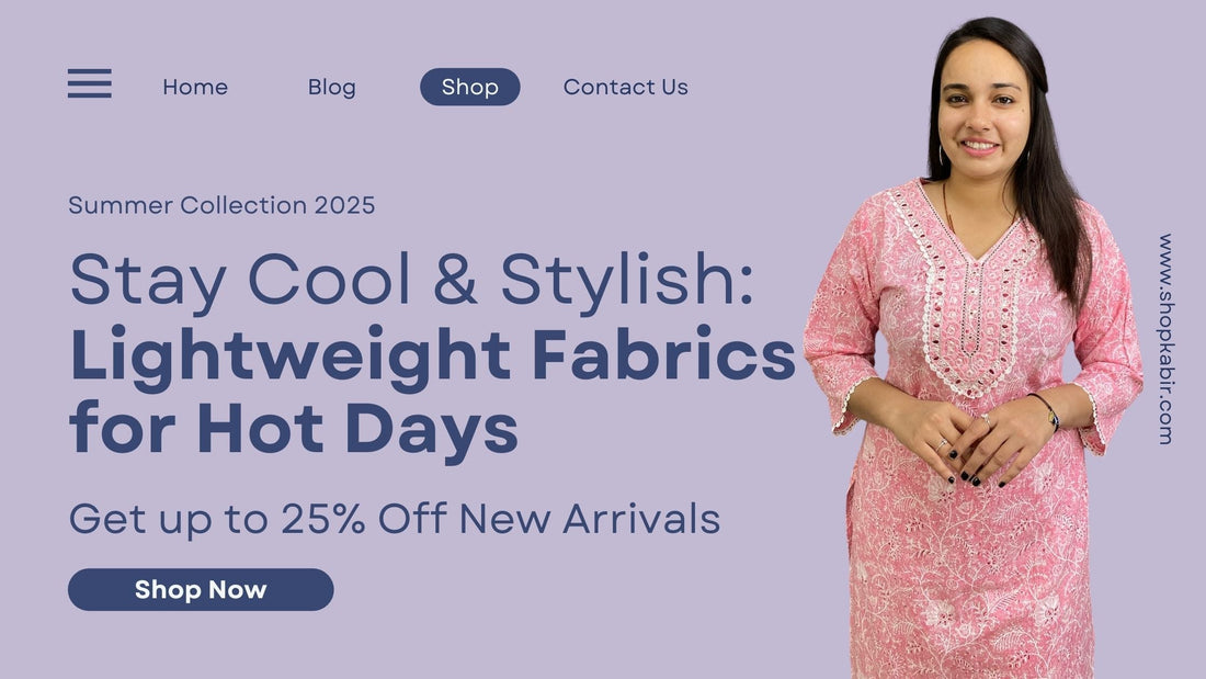 Stay Cool & Stylish: Lightweight Fabrics for Hot Days