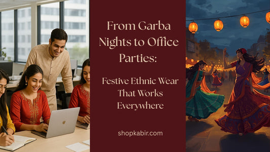 From Garba Nights to Office Parties: Festive Ethnic Wear That Works Everywhere