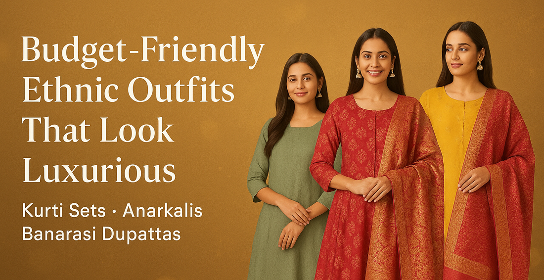 ✨ Budget-Friendly Ethnic Outfits That Look Luxurious