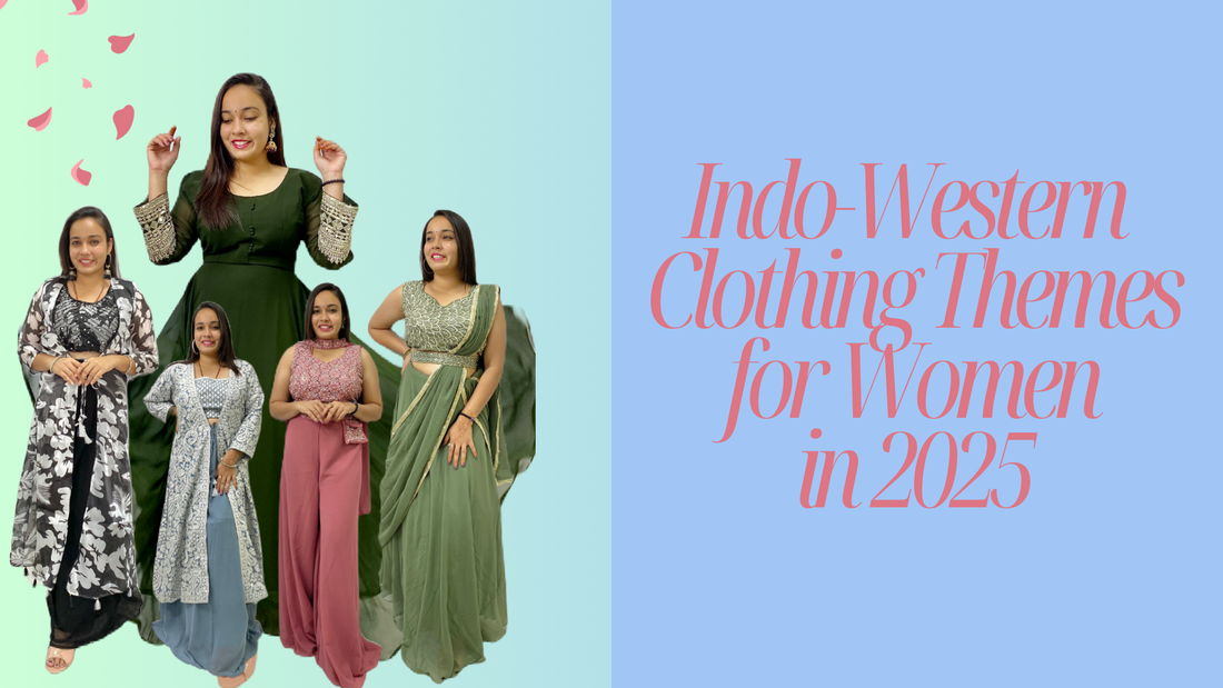 Indo-Western Clothing Themes for Women in 2025