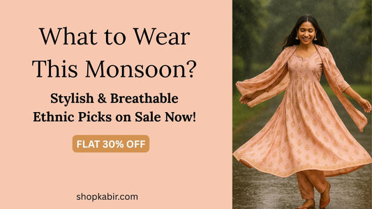 What to Wear This Monsoon? Stylish & Breathable Ethnic Picks on Sale Now!